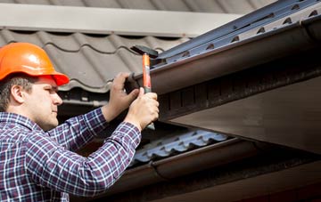 gutter repair Pear Tree, Derbyshire